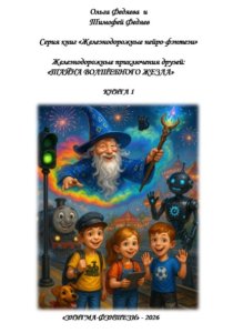 Серия книг «Железнодорожные нейро-фэнтези». Железнодорожные приключения друзей: «Тайна волшебного жезла». Книга 1
