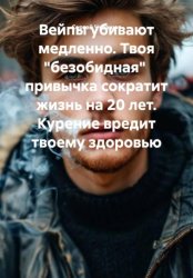 Скачать Вейпы убивают медленно. Твоя «безобидная» привычка сократит жизнь на 20 лет. Курение вредит твоему здоровью бесплатно