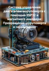 Скачать Система управления двигателем шуруповерта с помощью ESP32 и магнитного енкодера: Превращение шуруповерта в сервопривод бесплатно