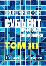 Скачать Экономический субъект. Том III. Цифровая экономика бесплатно