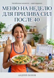 Скачать Меню на неделю для прилива сил после 40 бесплатно