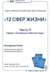 Скачать Учебник-расклад Таро на будущее «12 СФЕР ЖИЗНИ».Часть 11 – основные события года бесплатно