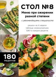 Скачать Стол №8. Меню при ожирении разной степени. С рекомендациями специалиста бесплатно